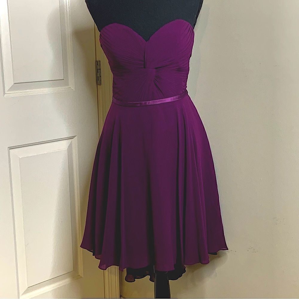 NWT Cinderella Divine eggplant bridesmaid or prom formal sz 10, 14, 16
